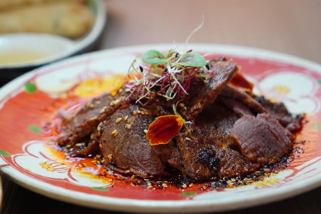 plat viande volcan wukong lamian